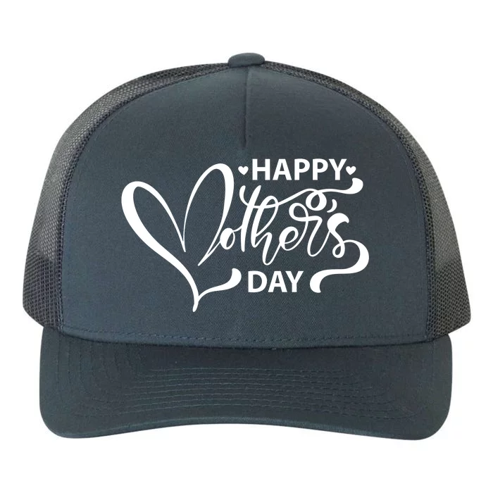 Happy Mothers Day Heart Cute Gift Yupoong Adult 5-Panel Trucker Hat