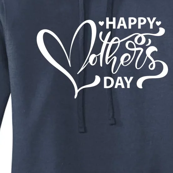 Happy Mothers Day Heart Cute Gift Women's Pullover Hoodie