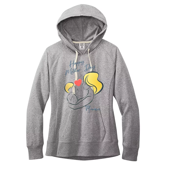 Happy Mothers Day Gif Women's Fleece Hoodie