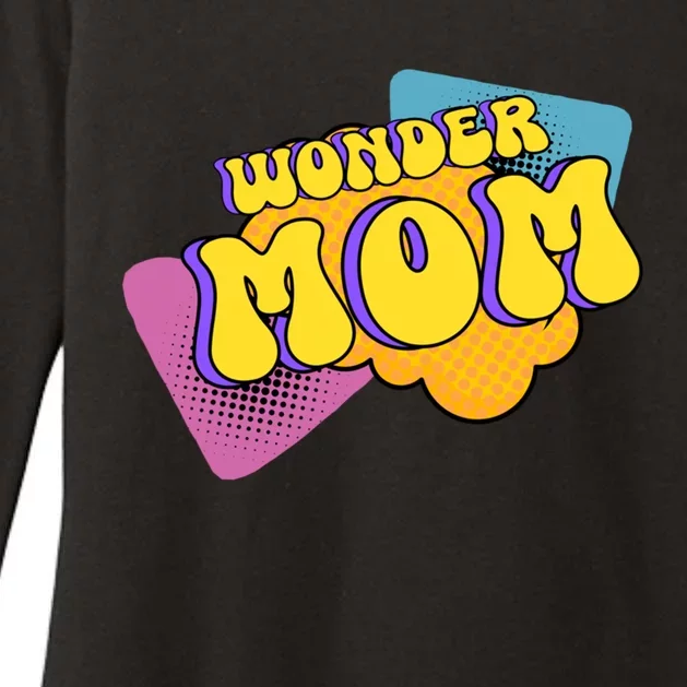 Happy MotherS Day Best Mom Supermom Superhero Wonder Mom Gift Womens CVC Long Sleeve Shirt