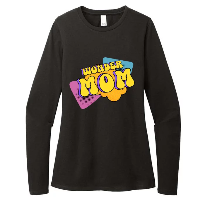 Happy MotherS Day Best Mom Supermom Superhero Wonder Mom Gift Womens CVC Long Sleeve Shirt