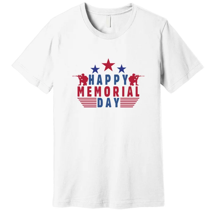 Happy Memorial Day Gift Premium T-Shirt