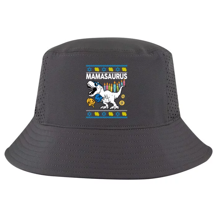 Hanukkahgift Mamasaurus Dinosaur Funny Gift Cool Comfort Performance Bucket Hat