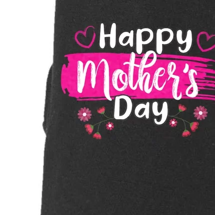 Happy MotherS Day For Women Mom Grandma Love Doggie 3-End Fleece Hoodie