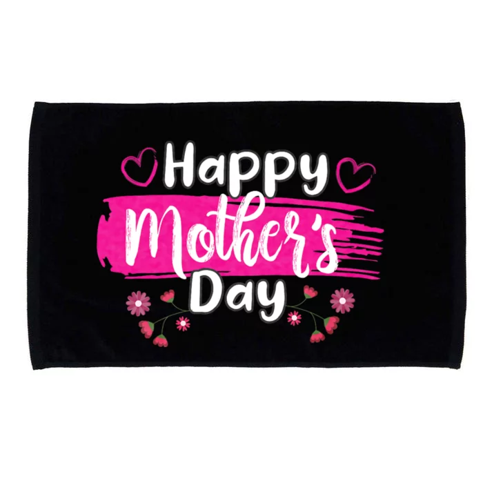 Happy MotherS Day For Women Mom Grandma Love Microfiber Hand Towel