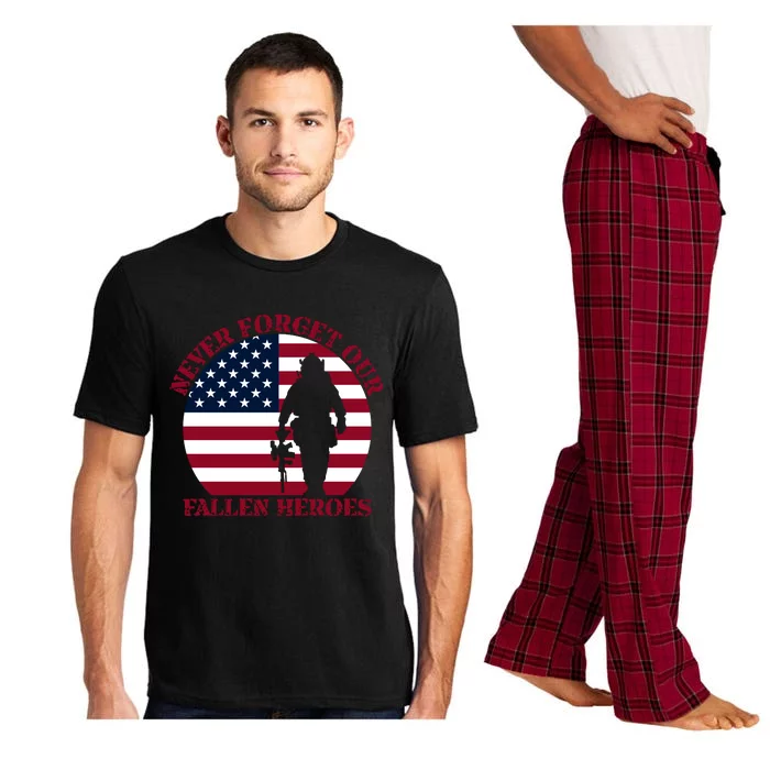 Happy Memorial Day Remembrance Pajama Set