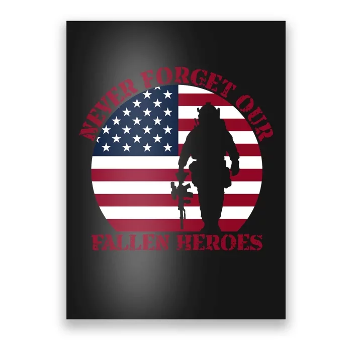 Happy Memorial Day Remembrance Poster