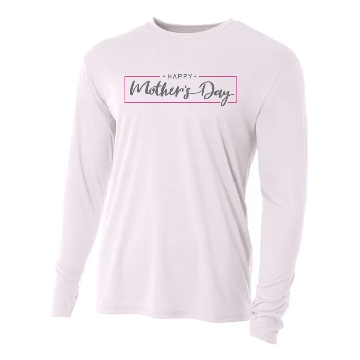 Happy Mother's Day Holiday Gift Cooling Performance Long Sleeve Crew