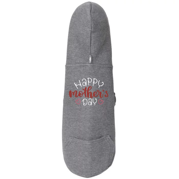 Happy Mothers Day Special Gift Doggie 3-End Fleece Hoodie