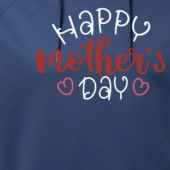 Happy Mothers Day Special Gift Performance Fleece Hoodie