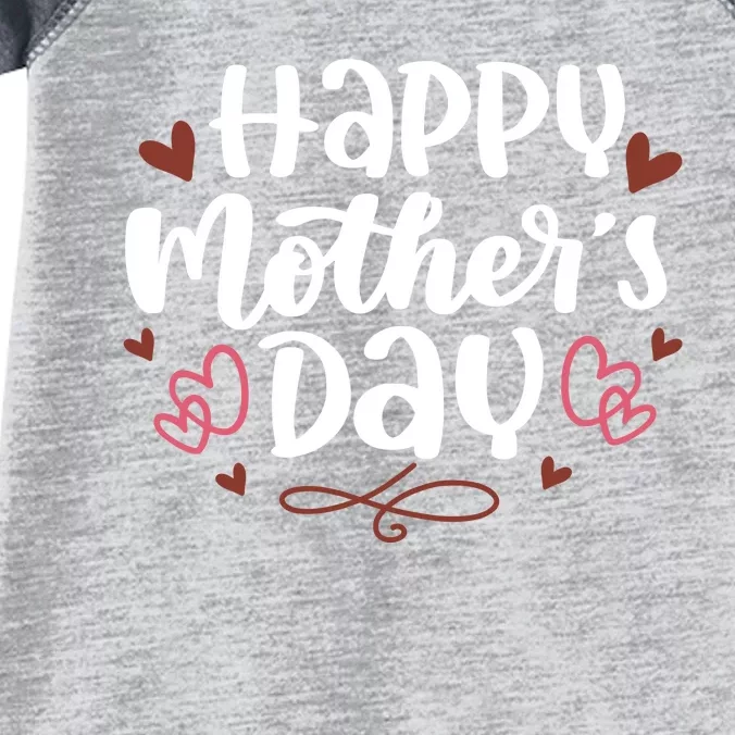 Happy Mother's Day Cute Gift For Mom Infant Baby Jersey Bodysuit