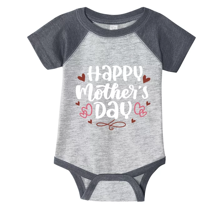 Happy Mother's Day Cute Gift For Mom Infant Baby Jersey Bodysuit