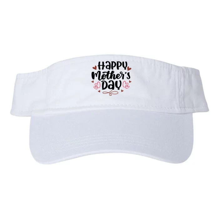 Happy Mother's Day Cute Gift For Mom Valucap Bio-Washed Visor