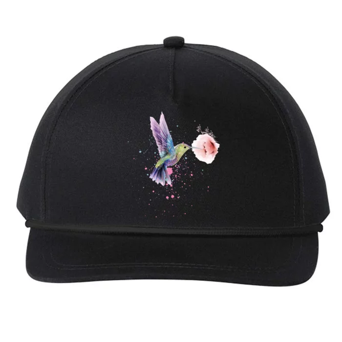 Hummingbird Mothers Day Christmas Gift Mom Nana Bird Lover Gift Snapback Five-Panel Rope Hat