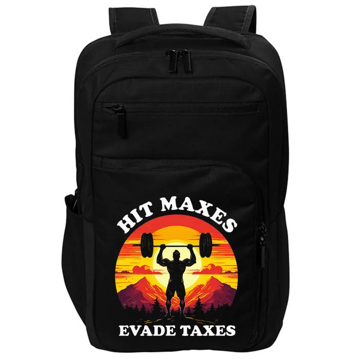 Hit Maxes Evade Taxes Impact Tech Backpack