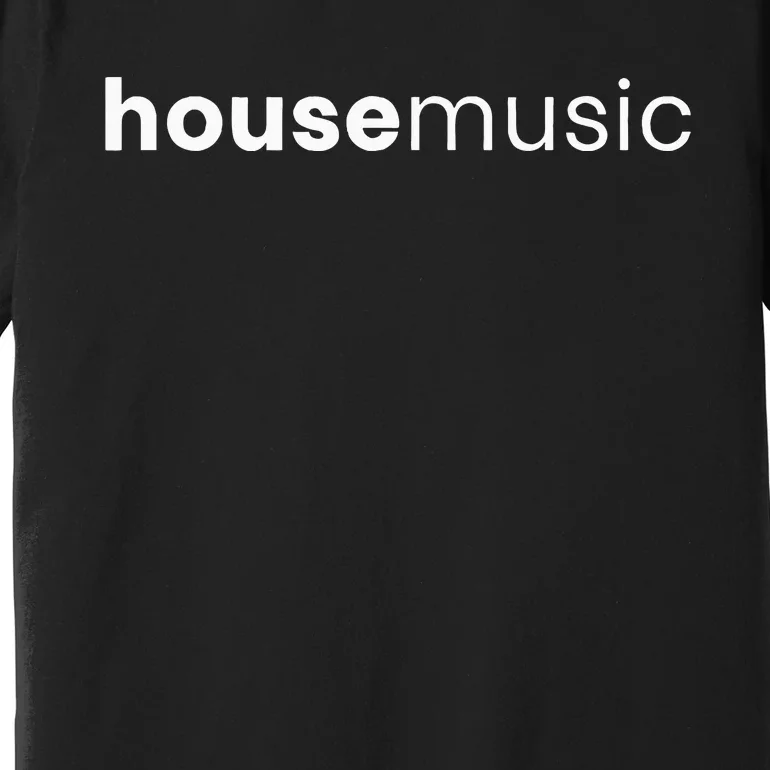 House Music Edm Dj Househead Chicago Premium T-Shirt