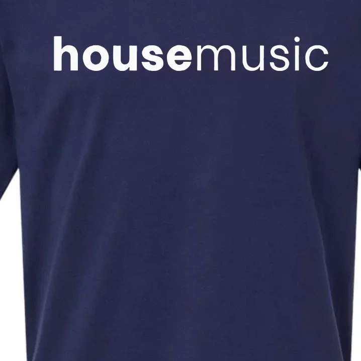 House Music Edm Dj Househead Chicago Sueded Cloud Jersey T-Shirt