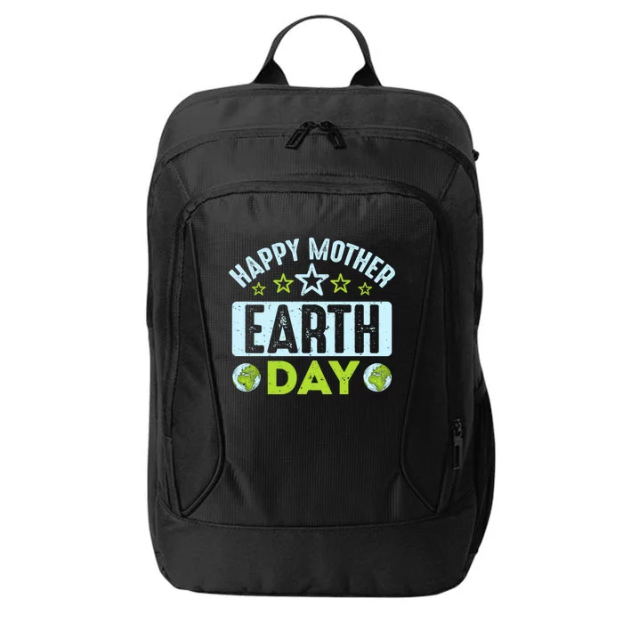 Happy Mother Earth Day Environtal Gift City Backpack