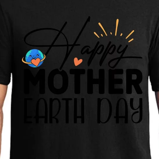 Happy Mother Earth Day Gift Nature Lovers Gift Pajama Set