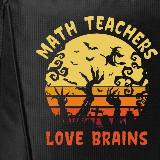 Halloween Math Enthusiast BrainLoving Teachers City Backpack