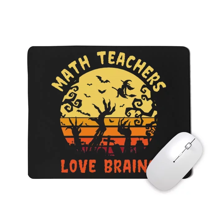 Halloween Math Enthusiast BrainLoving Teachers Mousepad