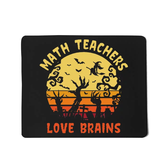 Halloween Math Enthusiast BrainLoving Teachers Mousepad