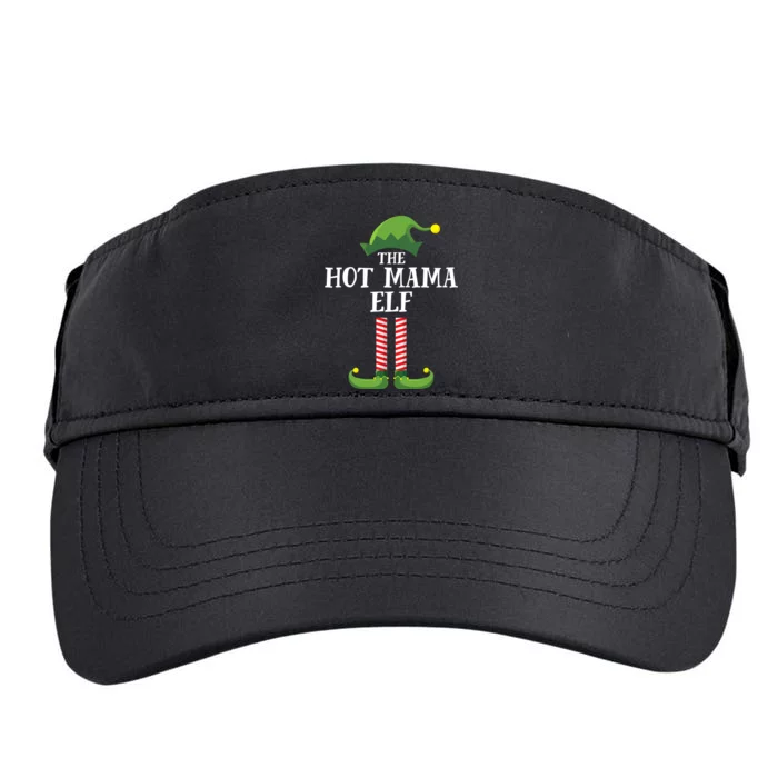 Hot Mama Elf Matching Family Group Christmas Party Adult Drive Performance Visor