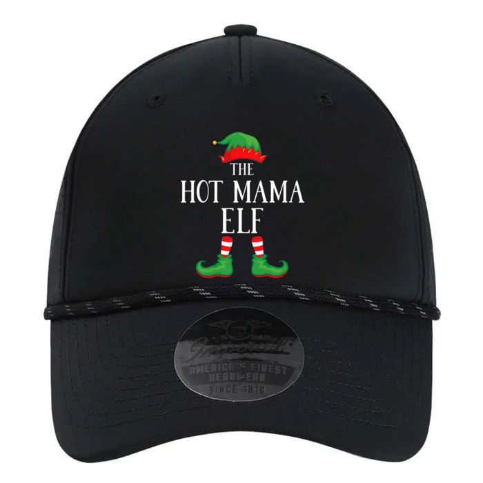 Hot Mama Elf Matching Group Xmas Funny Family Christmas Performance The Dyno Cap