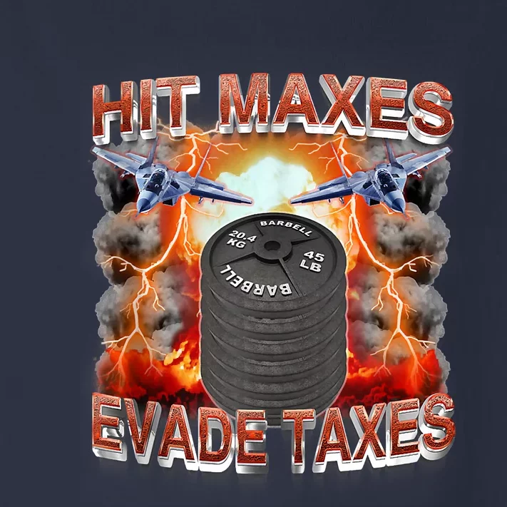 Hit Maxes Evade Taxes Toddler Long Sleeve Shirt