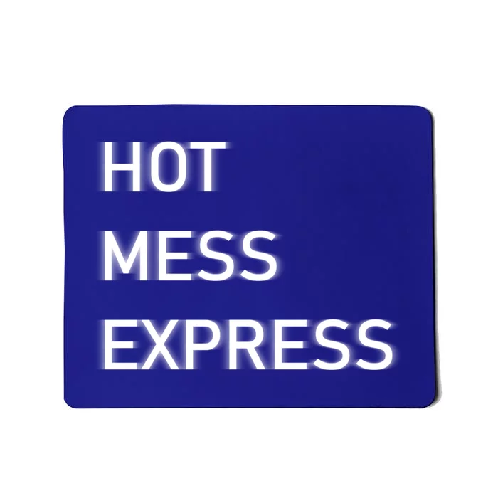 Hot Mess Express Mom Life Dad Life Gift Mousepad