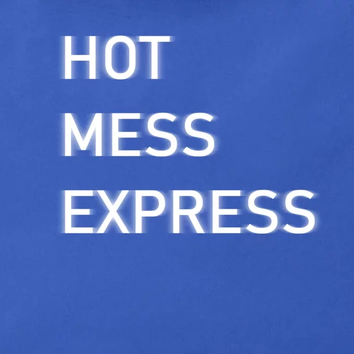 Hot Mess Express Mom Life Dad Life Gift Zip Tote Bag