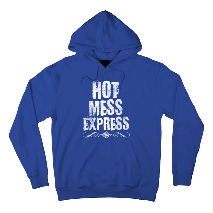 Hot Mess Express Scroll Gift Tall Hoodie