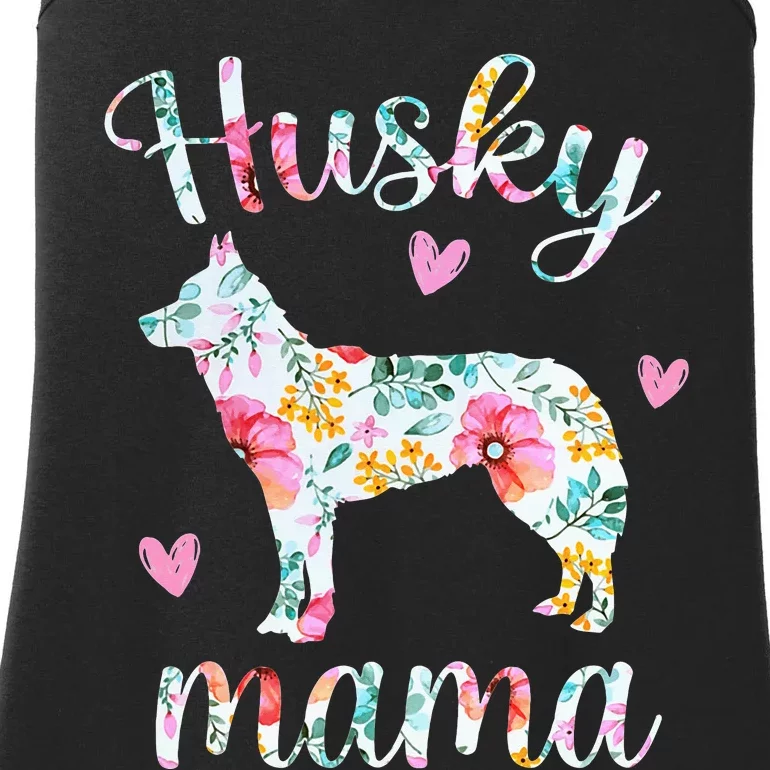 Husky Mom Funny Siberian Husky Mama Dog Lover Owner Ladies Essential Tank