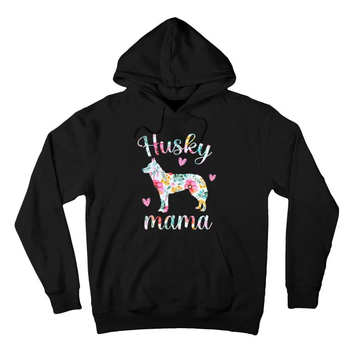 Husky Mom Funny Siberian Husky Mama Dog Lover Owner Tall Hoodie