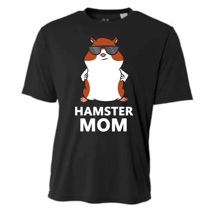 Hamster Mom Funny Pet Hamster Mom Cooling Performance Crew T-Shirt