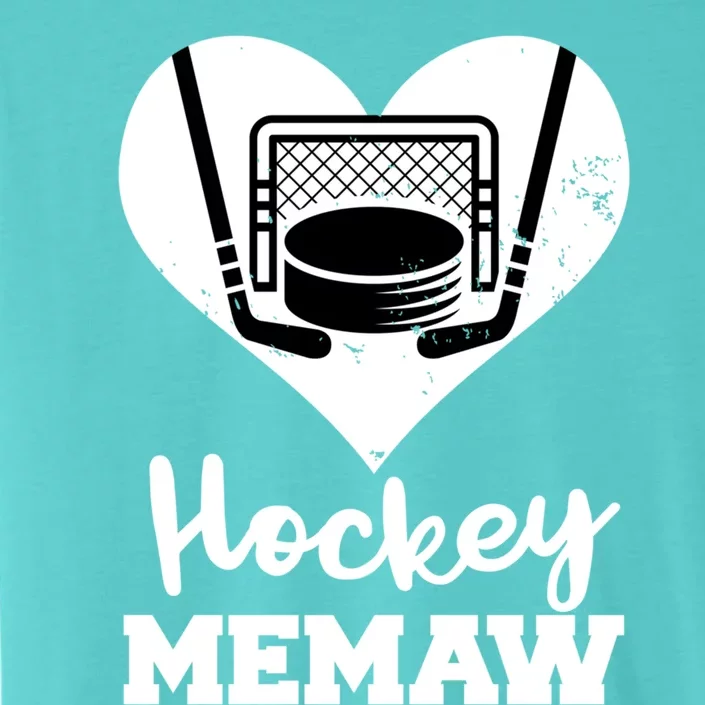 Hockey Memaw Funny Hockey Player Memaw Gift ChromaSoft Performance T-Shirt