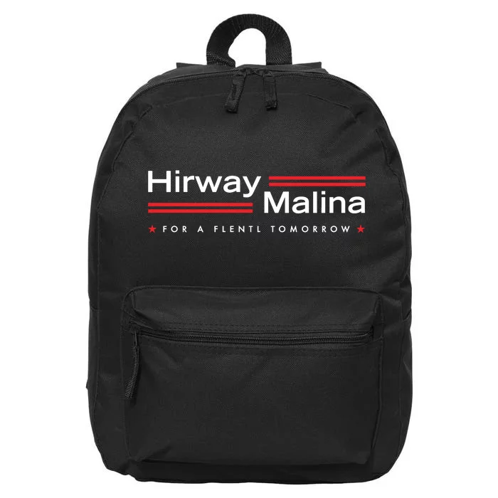 Hirway Malina For A Flentl Tomorrow 16 in Basic Backpack