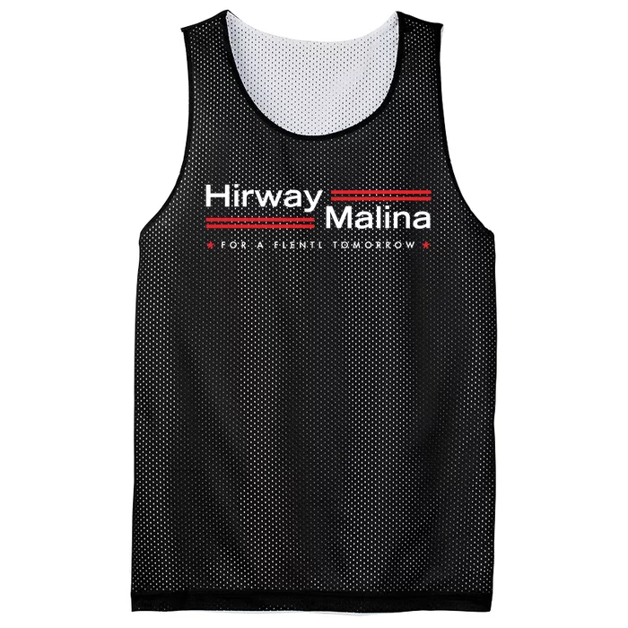 Hirway Malina For A Flentl Tomorrow Mesh Reversible Basketball Jersey Tank