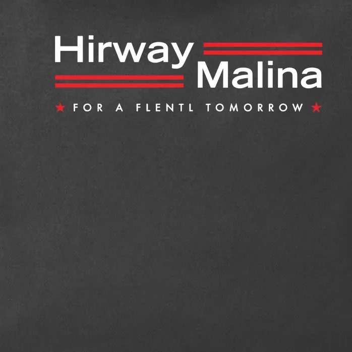 Hirway Malina For A Flentl Tomorrow Zip Tote Bag