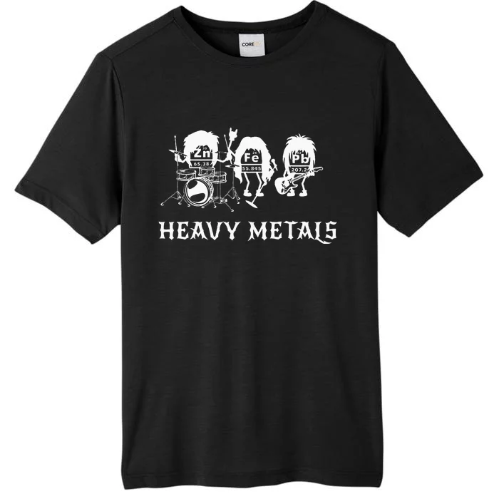 Heavy Metals Funny Chemistry Periodic Table Joke ChromaSoft Performance T-Shirt