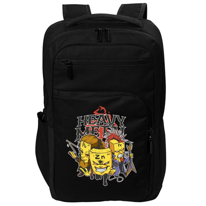 Heavy Metal Funny Chemistry Impact Tech Backpack