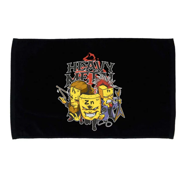 Heavy Metal Funny Chemistry Microfiber Hand Towel