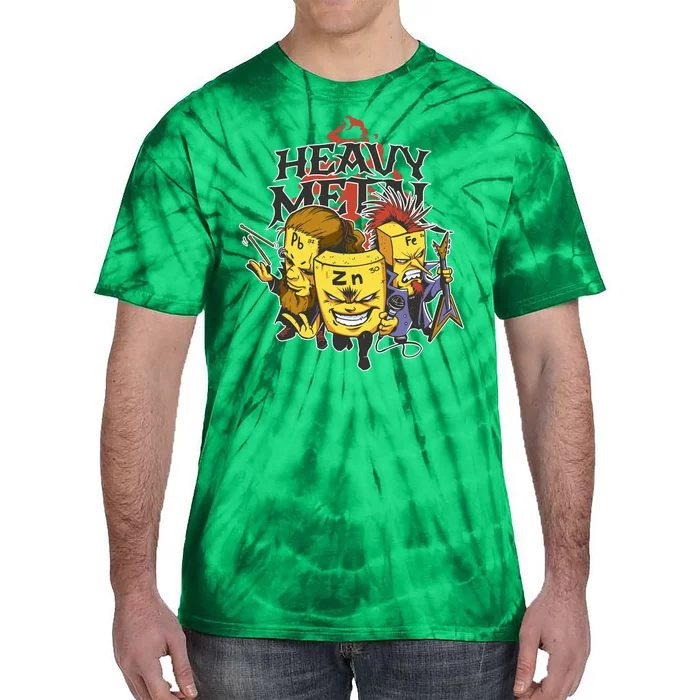 Heavy Metal Funny Chemistry Tie-Dye T-Shirt