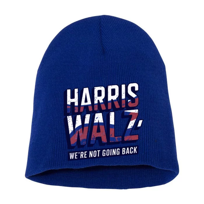 Harriswalz Merica Forward Not Backward In Gift Short Acrylic Beanie