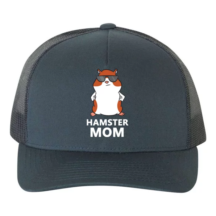 Hamster Mom Funny Pet Hamster Mom Yupoong Adult 5-Panel Trucker Hat