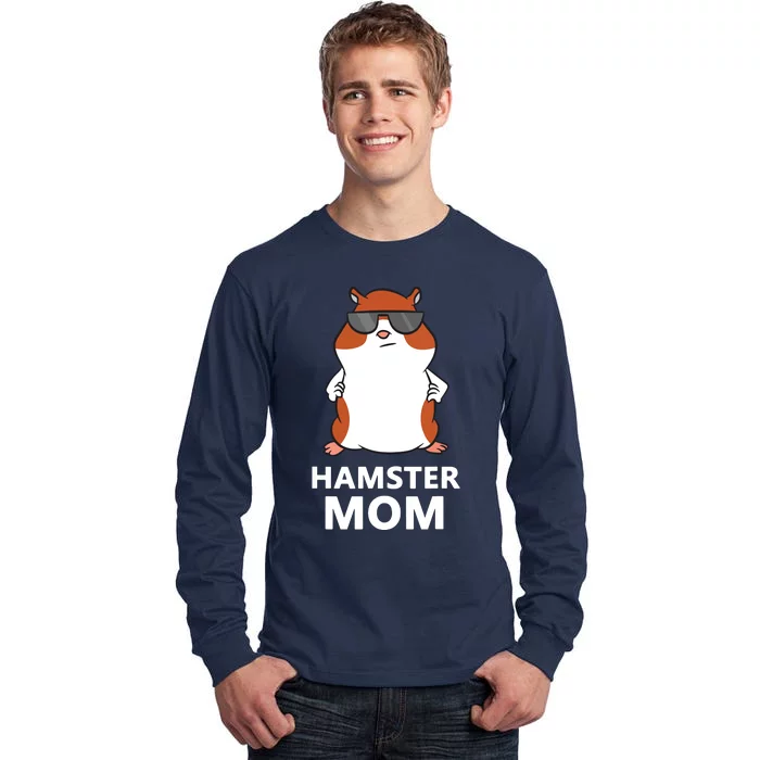 Hamster Mom Funny Pet Hamster Mom Tall Long Sleeve T-Shirt