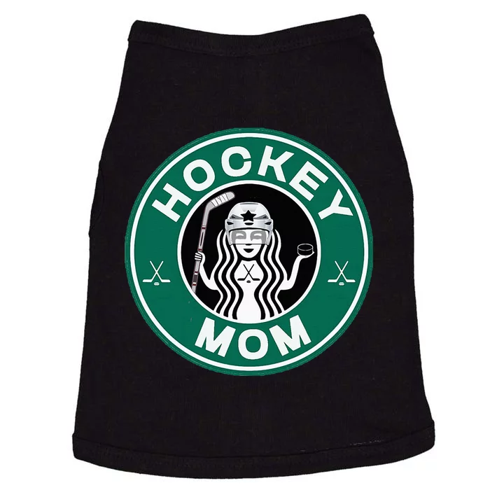 Hockey Mom For Women Mother Of Hockey Player Doggie Tank