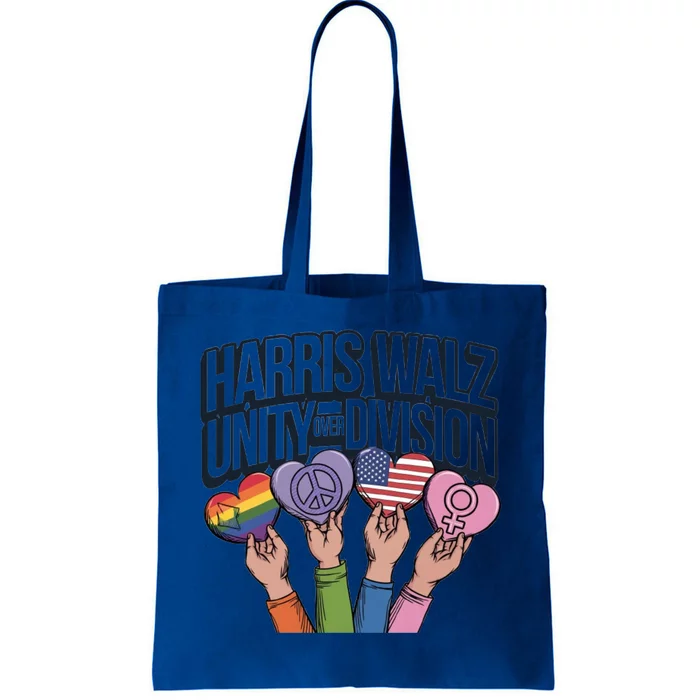 Harriswalz Moving Forward United In Equality Funny Gift Tote Bag