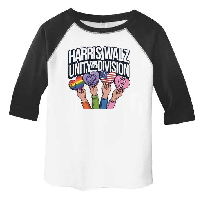 Harriswalz Moving Forward United In Equality Funny Gift Toddler Fine Jersey T-Shirt