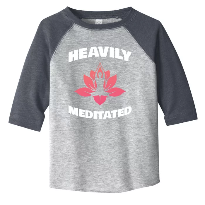 Heavily Meditated For Recovery Narcotics Fan Gift Toddler Fine Jersey T-Shirt